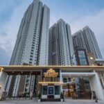 Luxury high rise residential apartments in Kondapur Hyderabad near HITEC City with modern skyline design