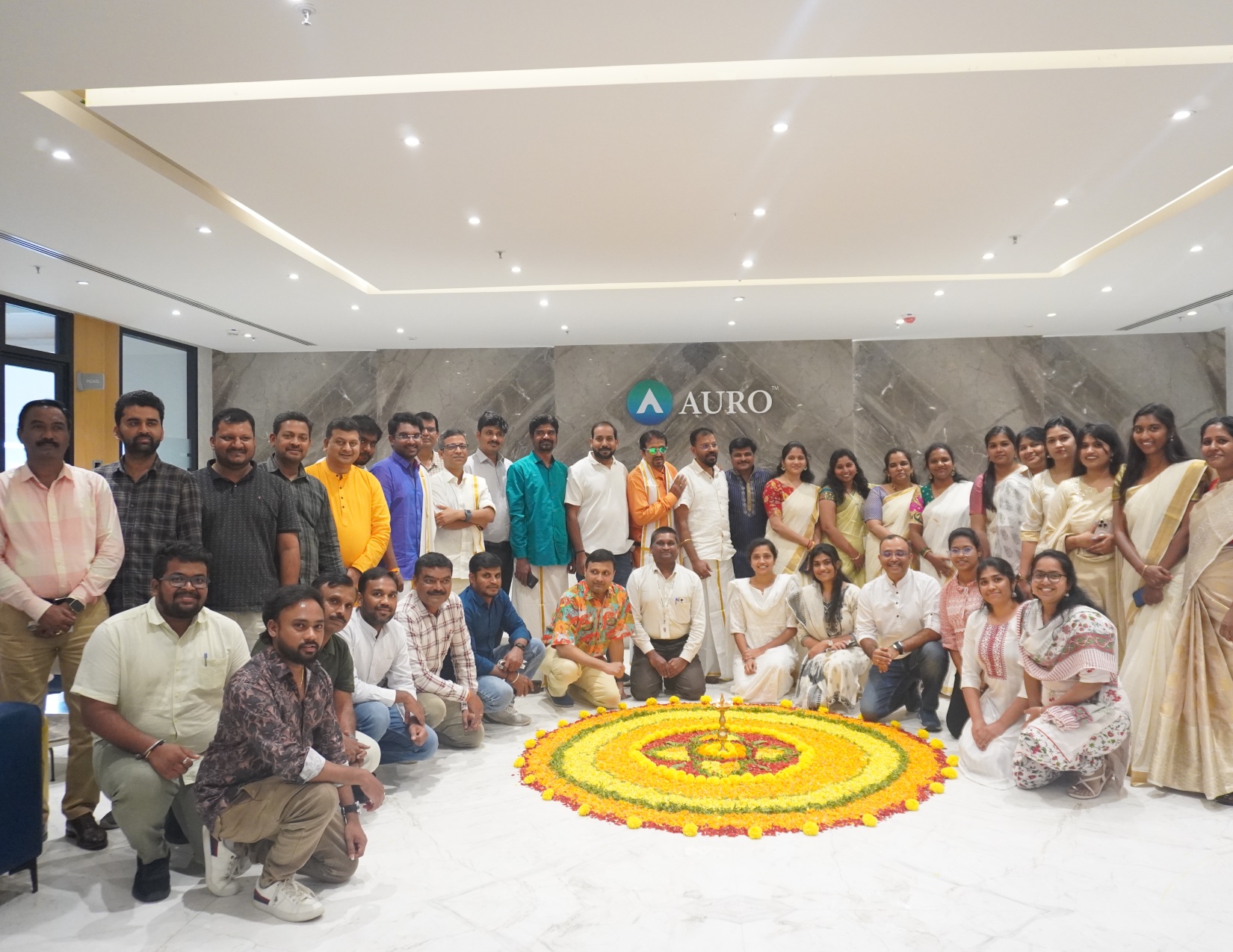 Auro Realty - <p>Auro Realty Onam Celebration</p>